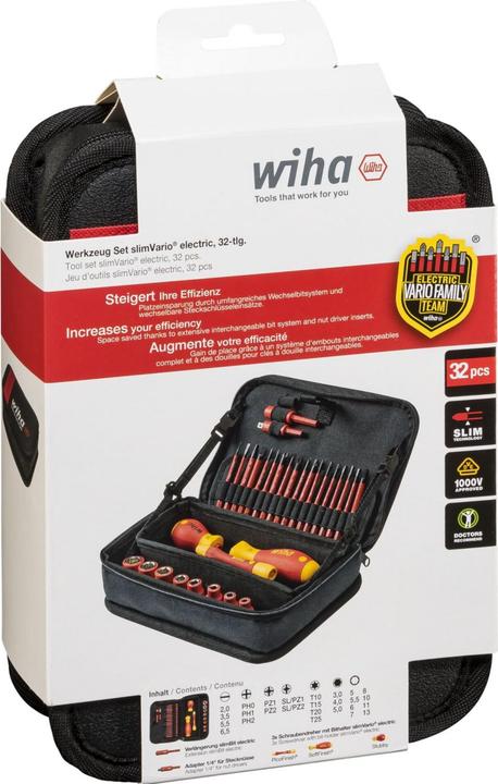 Produktbild Wiha Werkzeug Set (32 Teile)