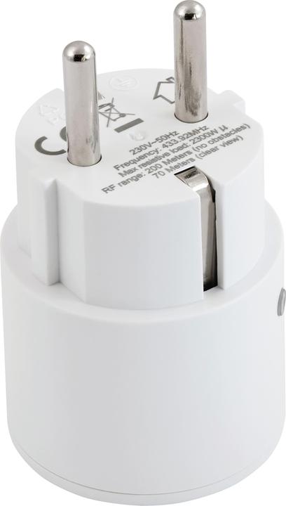 Actual product image MCP MCPOWER Comfort radio exhaust air control set, max. 2300 W, white
