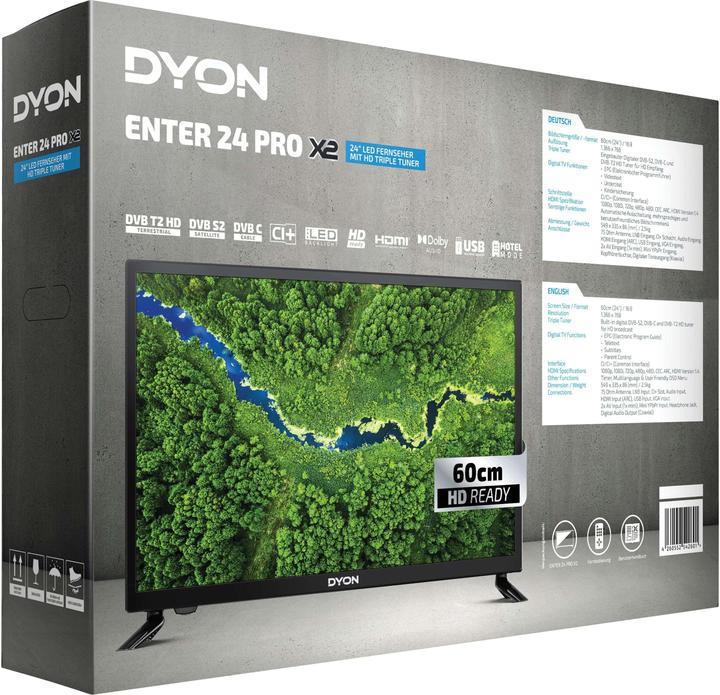 Actual product image Dyon Enter 24 Pro X2 (24", LED, HD ready)