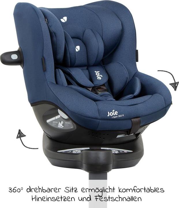 Produktbild Joie Reboarder-Kindersitz i-Spin 360 R i-Size - ab Geburt Reboarder (Reboarder, ECE R129/i-Size Norm)