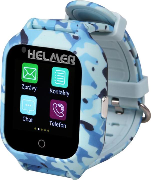 Immagine prodotto Orologio touch intelligente con localizzatore GPS e fotocamera - LK 710 4G modr per bambini