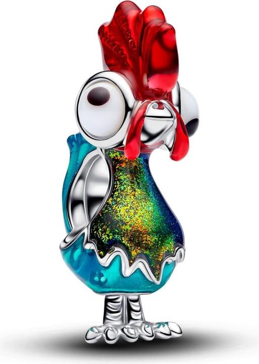 Pandora Charme Disney Heihei (Argent 925, Émail)