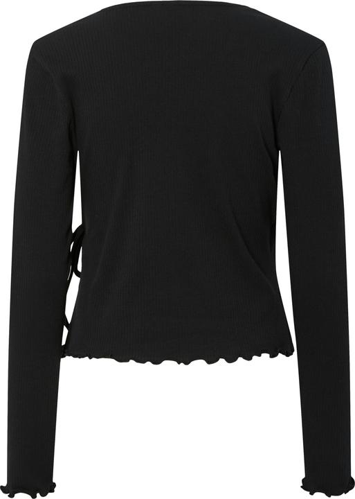 Actual product image Pieces Pckitte Ls V-Neck Wrap Top Jrs Noos Bc (XS)