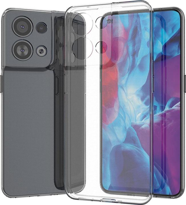 Produktbild Hurtel Ultra Clear 0,5 mm Hülle für Oppo Reno 8 Pro dünne Abdeckung transparent (OPPO Reno8 Pro)