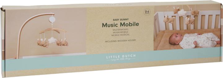 Little Dutch Musik Mobile aus Holz Bunny