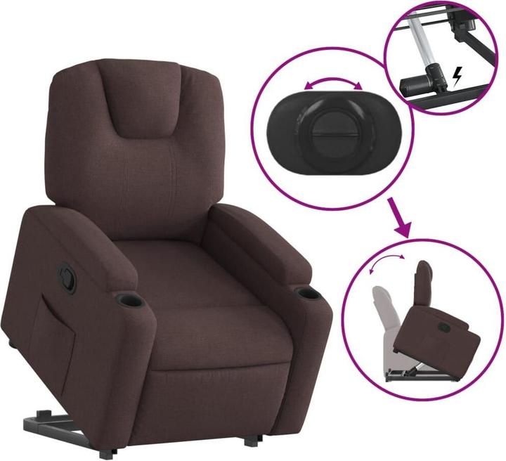 Produktbild vidaXL Relaxsessel mit Aufstehhilfe