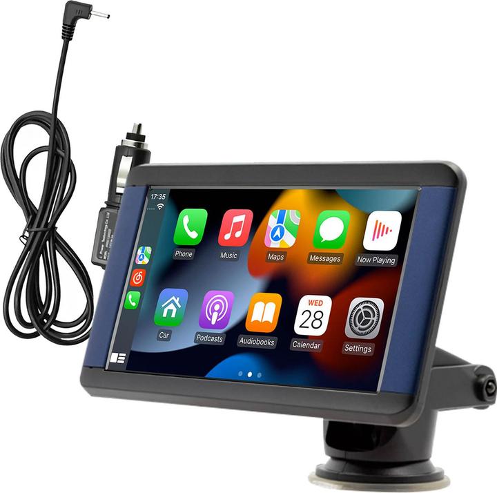 Avizar CarPlay 7" Display GPS / MP5 / Wi-Fi (Auto Android, Apple Carplay)