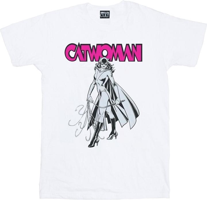Image du produit - T-shirt CATWOMAN WHIP - Femme (S)