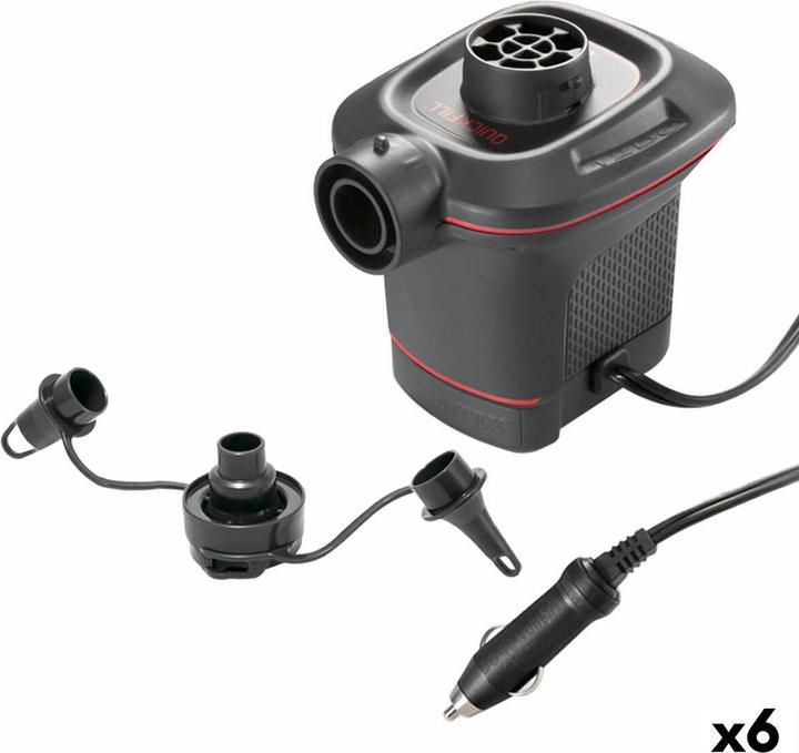 Intex Elektrische Luftpumpe Quick FIll 12 V (6 Stück)