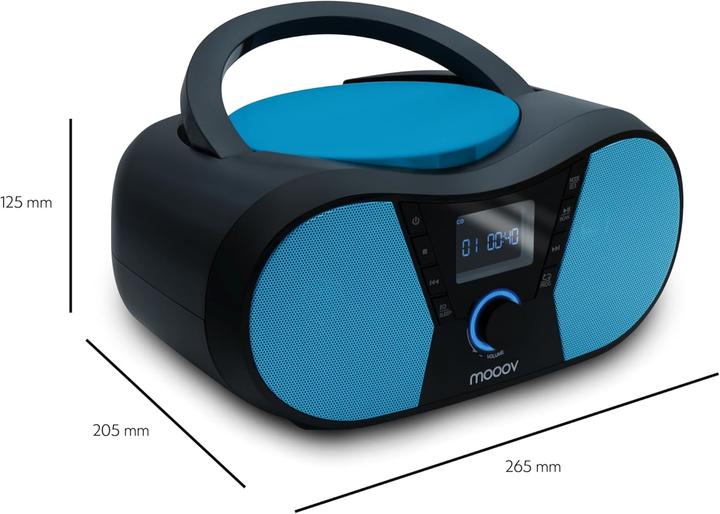 Produktbild Mooov Tragbarer CD-Player mit USB