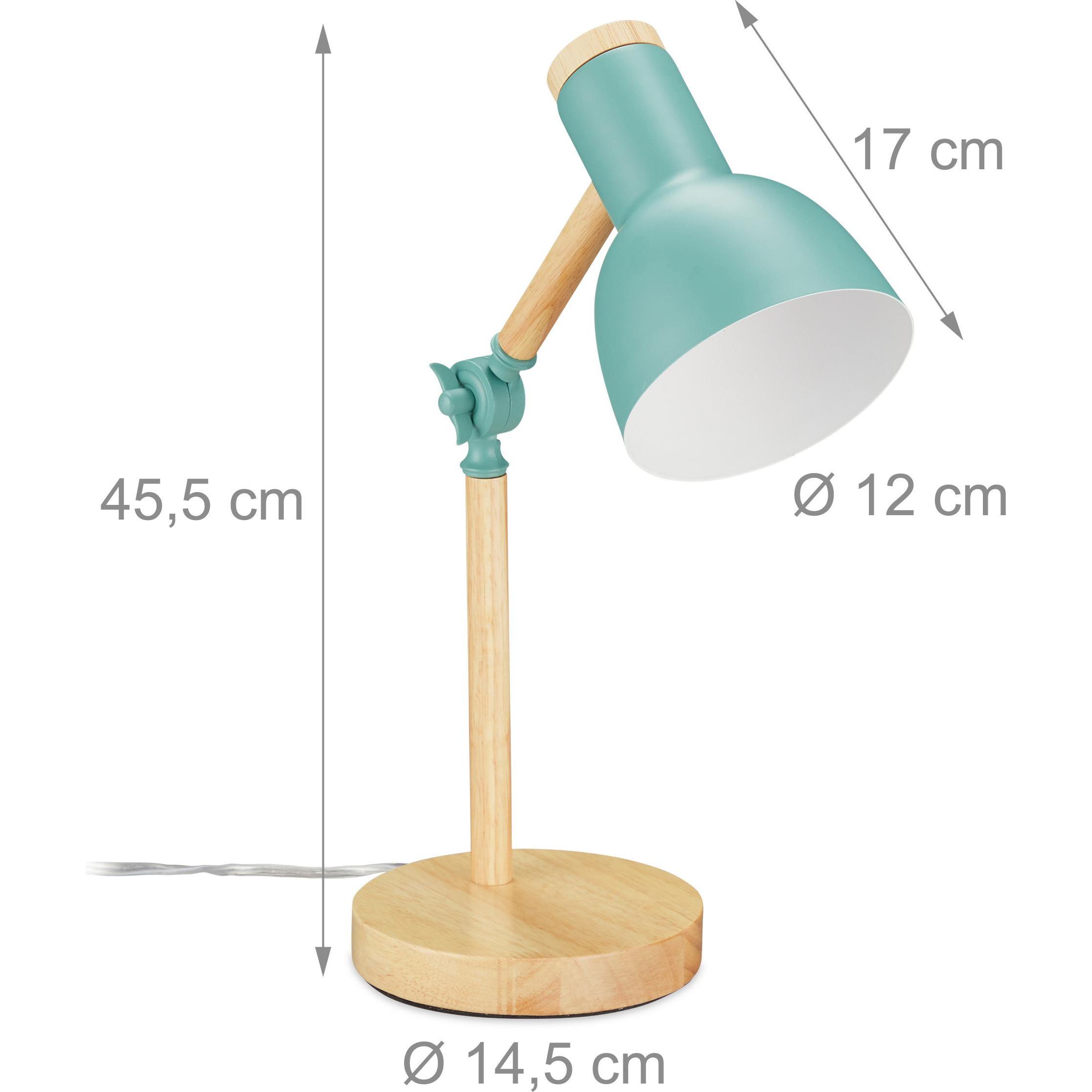 Thumbnail - Relaxdays, Tischlampe, Schreibtischlampe (E14)