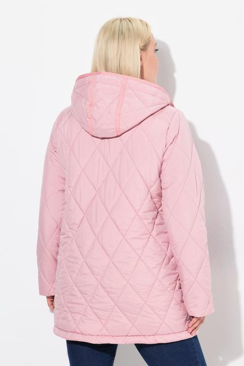 Produktbild Ulla Popken HYPRAR Funktions-Steppjacke, wasserabweisend, Kapuze (58)