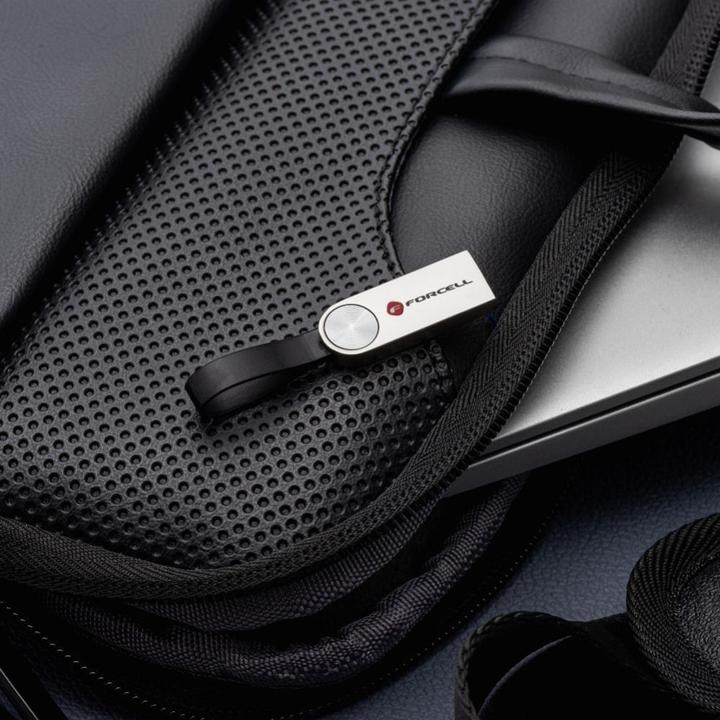 Produktbild Forcell Memory cards F-DATA pendrive Metal 16GB USB3.2 Gen 1 (USB A) silver (16 GB, USB-A)