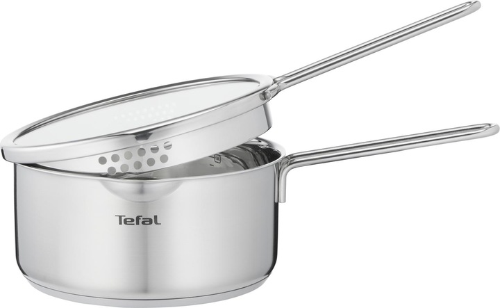 Actual product image Tefal Saucepan Nordica 16 cm (16 cm, Pot, Stainless steel)