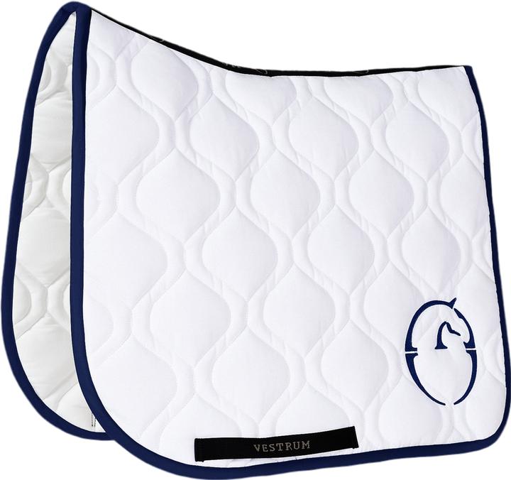 Actual product image Vestrum Perugia Saddle Pad White