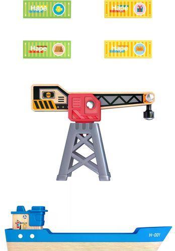 Produktbild Hape Cargo Ship + Crane