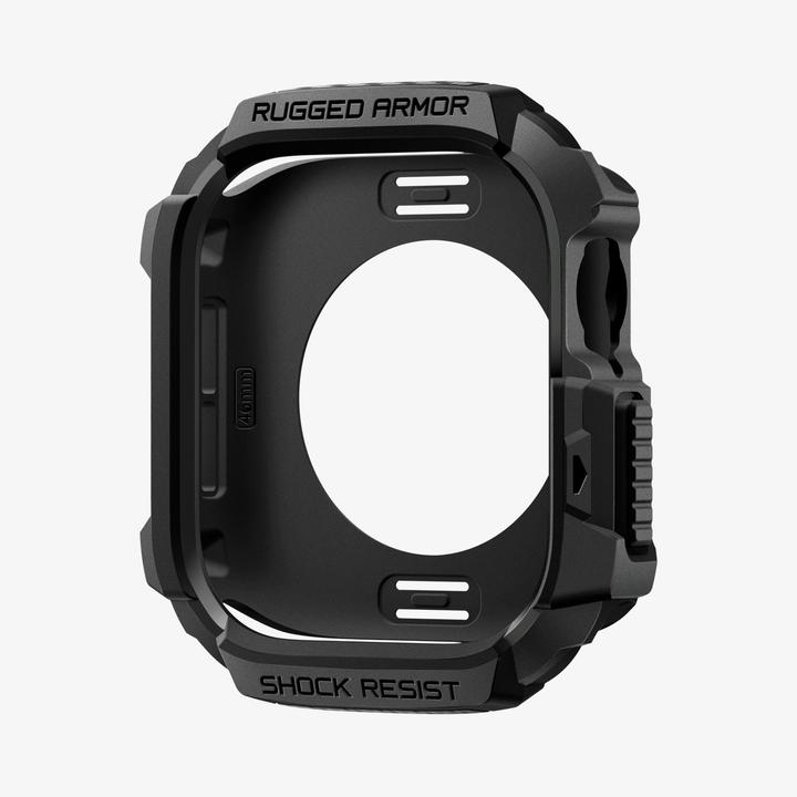 Actual product image Spigen Rugged Armor 2 Apple Watch 10/11 (46mm) Case Matte Black