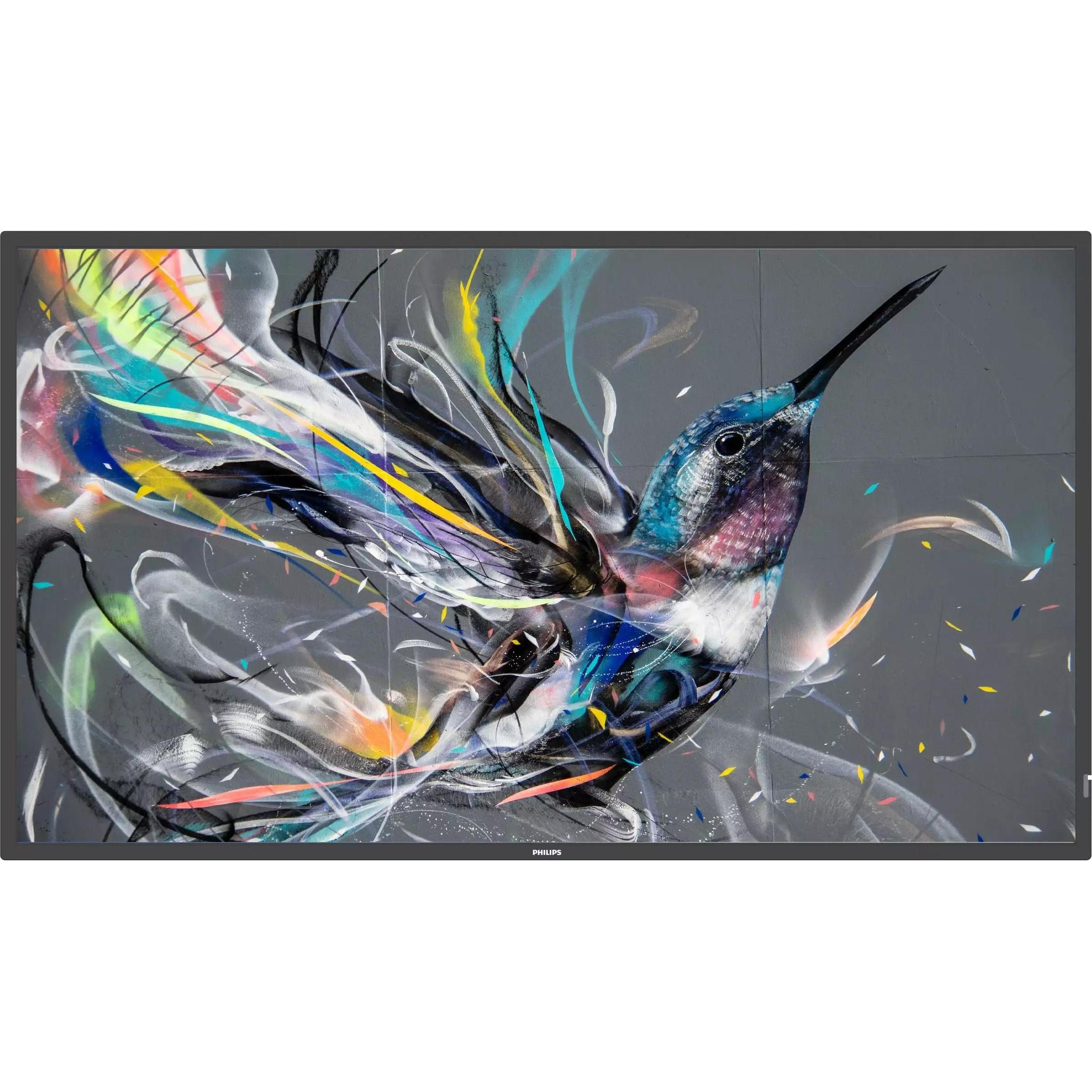 Philips Q-Line 43BDL3511Q 18/7/UHD/400cd (3840 x 2160 Pixel, 43"), Digital Signage, Schwarz