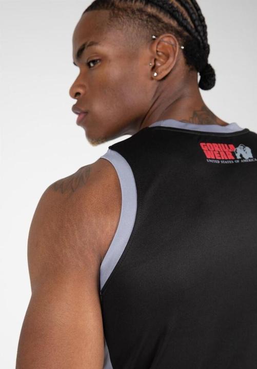 Immagine prodotto Gorilla Wear Canotta Hornell - nero/grigio (XXL)