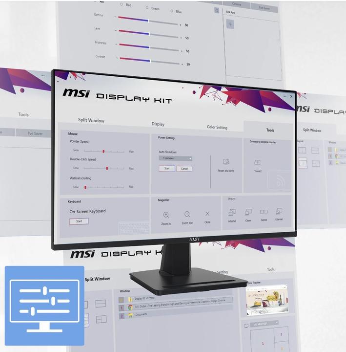 Produktbild MSI PRO MP275QDE / 27" / Office Monitor TFT (2560 x 1440 Pixel, 27")