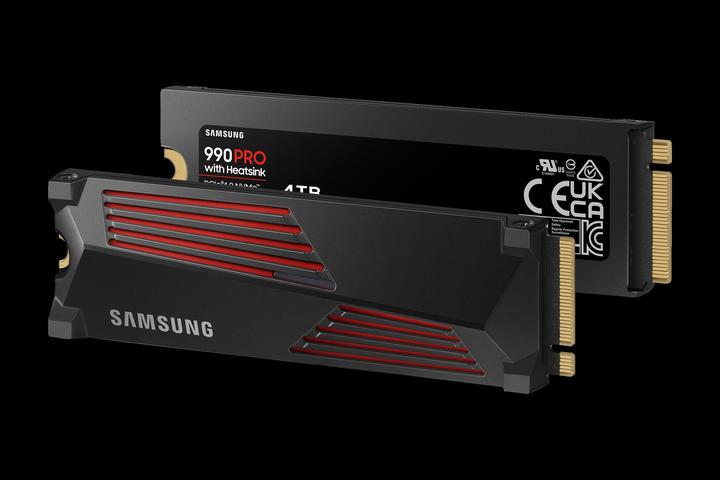 Image du produit Samsung 990 Pro with Heatsink (4000 Go, M.2 2280)
