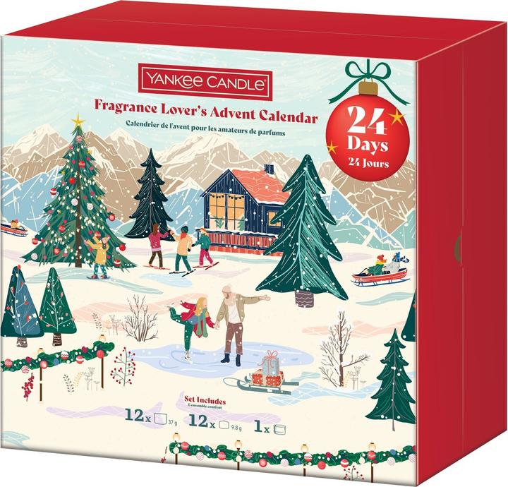Yankee Candle Après-ski, bougies chauffe-plat & bougies votives en verre