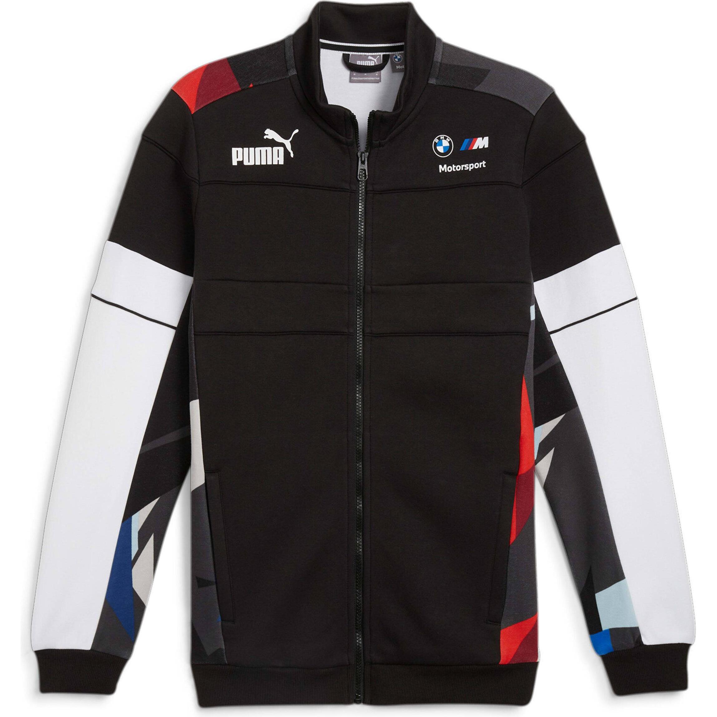 Puma, Herren, Jacke, trainingsjacke bmw mms sds (L), Schwarz, L