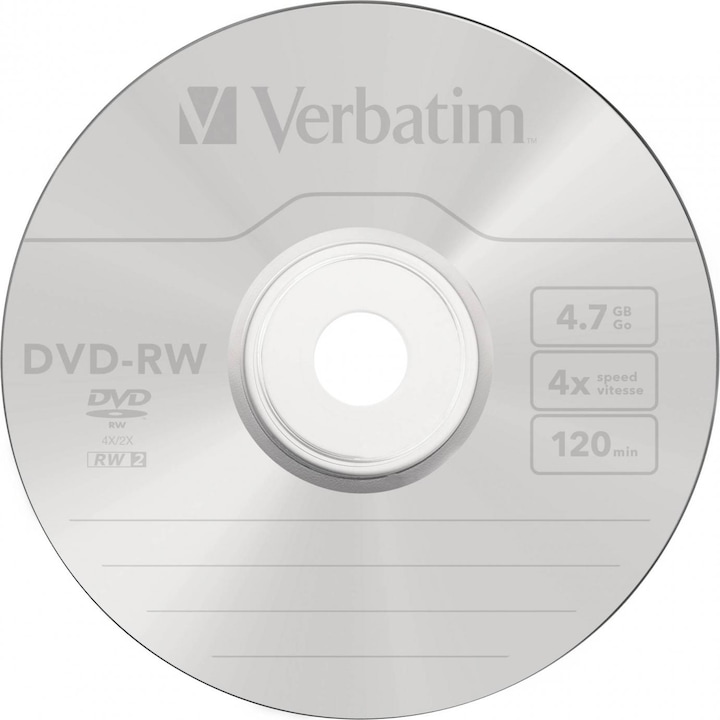 Produktbild Verbatim Dvd-Rw (25 x)