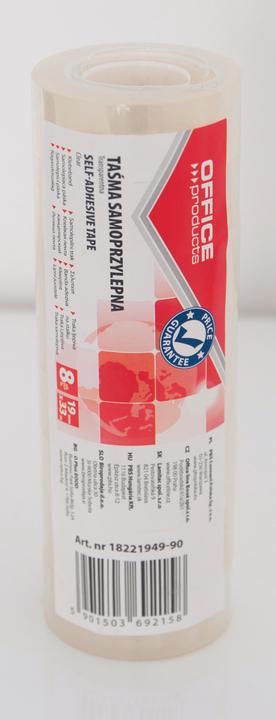 Image du produit Office Products Ruban adhésif de bureau, 19mm, 33m, distributeur, transparent (140 mm)