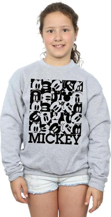 Produktbild Disney Mickey Mouse Grid Sweatshirt Mädchen (152, 158)