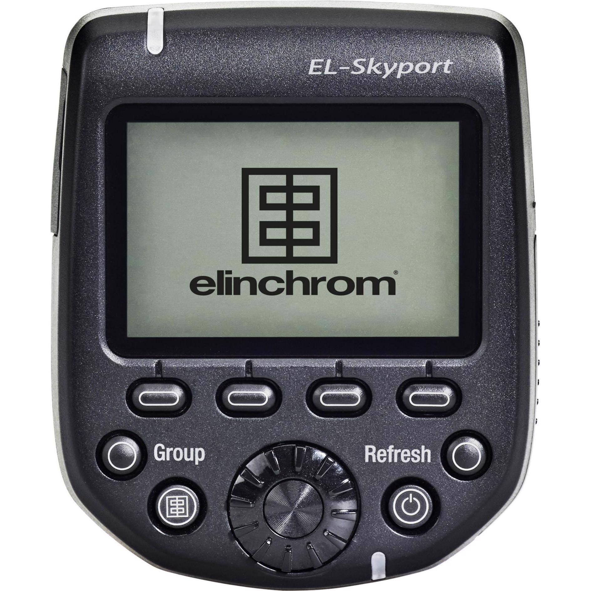 Elinchrom EL Skyport Transmitter Plus HS (Blitzgerät Akku), Blitzgerät Zubehör, Schwarz