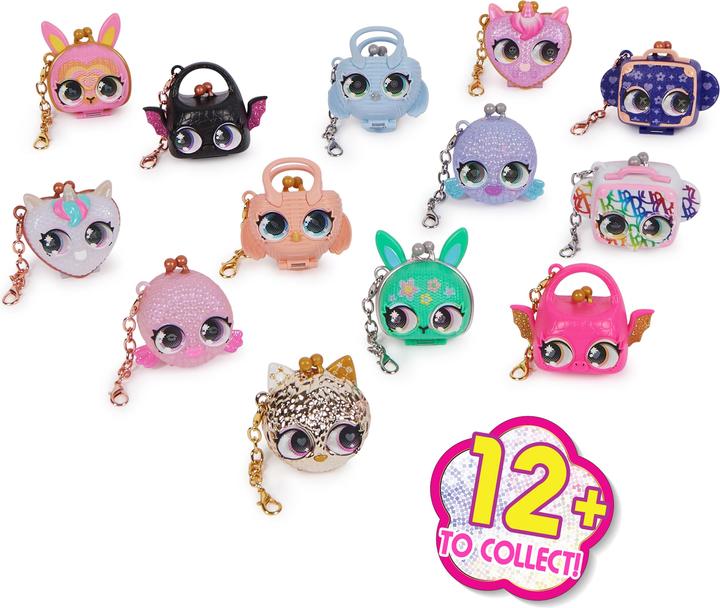 Immagine prodotto Spin Master Purse Pets Luxey Charms, borsetta da collezione e ciondolo da borsetta a tracolla (i modelli possono