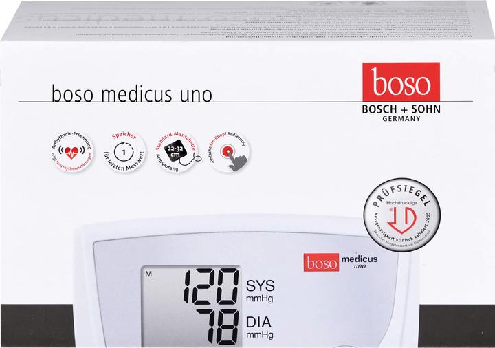 Actual product image Boso Medicus Uno (Blood pressure monitor upper arm)