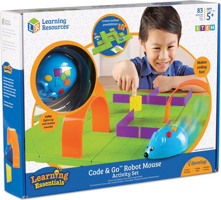 Actual product image Learning Resources Robot mouse, programmable robot mouse