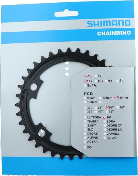Produktbild Shimano 105 FC-5800 Kettenblatt 11-fach (36)