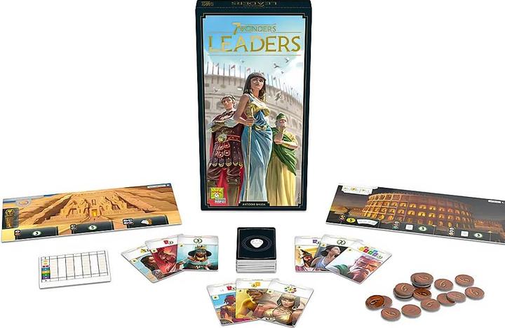 Actual product image Repos Production 7 Wonders - Leaders (German, 3 - 7 Players)