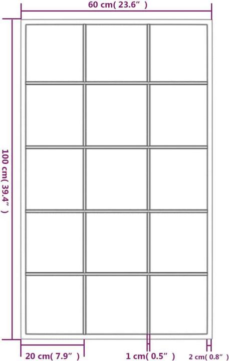 Produktbild VidaXL Vadin (100 x 60 cm)