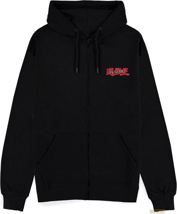Difuzed Yu-Gi-Oh! - Sublimated Satin Patch - Men's Zipper Hoodie - L (L)