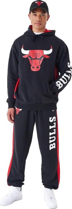 Immagine prodotto New Era Felpa con cappuccio oversize MESH PANEL Chicago Bulls (S)