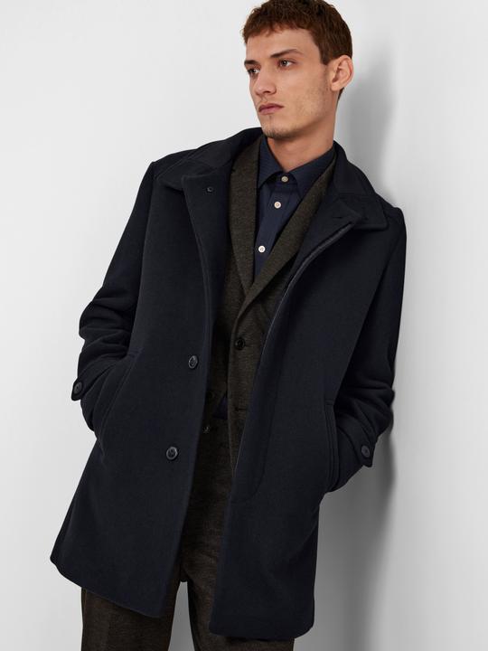 Actual product image Selected Classic wool coat