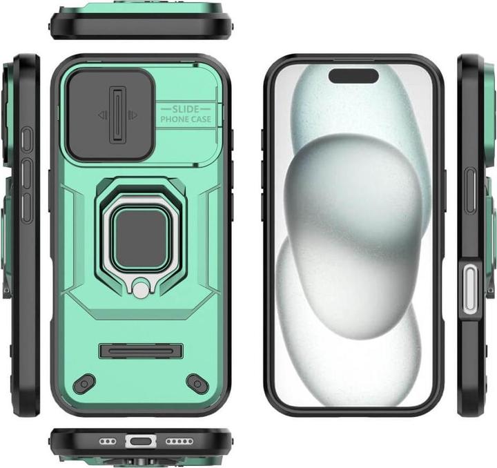 Image du produit Cover-Discount iPhone 16 - Armor Case avec kickstand (Apple iPhone 16)