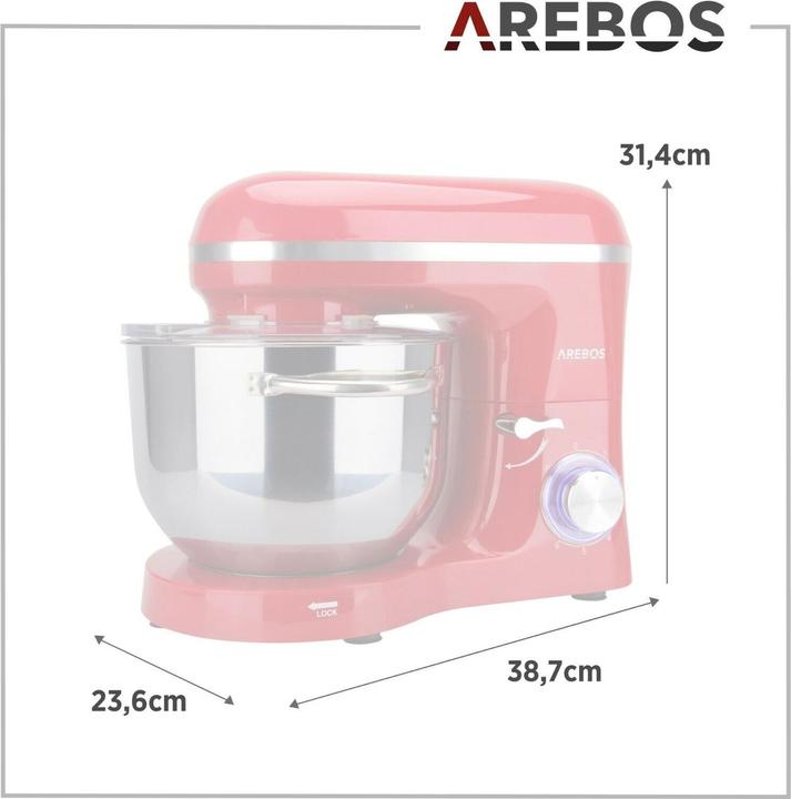 Actual product image Arebos Food processor (1500 W)