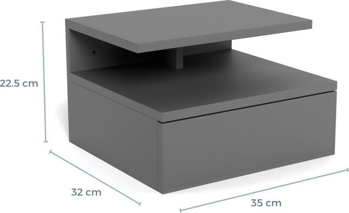 Image du produit AC Design Ashlan (35 x 32 x 23 cm)