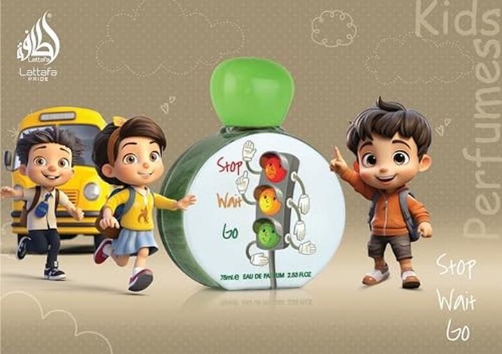 Produktbild Lattafa Perfumes Lattafa Pride Stop Wait Go For Kids Eau De Parfum Spray 2.53 Ounce 75ml (Eau de Parfum, 75 ml)