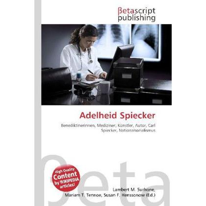 Adelheid Spiecker, Fachbücher