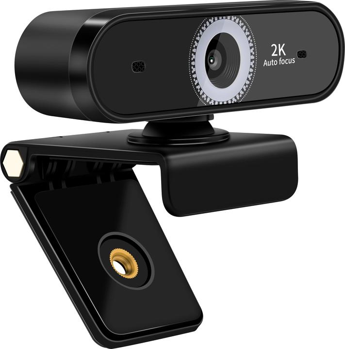 Produktbild Origin Storage USB Webcam 2K Full HD, 5 MP, 2592 x 1944 Pixel, 2K Ultra HD, 60 fps, 10x, USB 2.0 (5 Mpx)