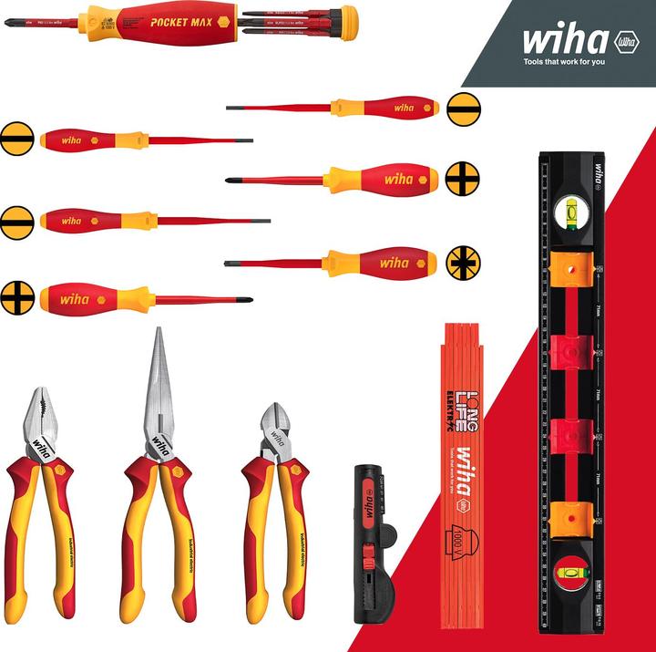 Produktbild Wiha Basic Set L electric (18 Teile)