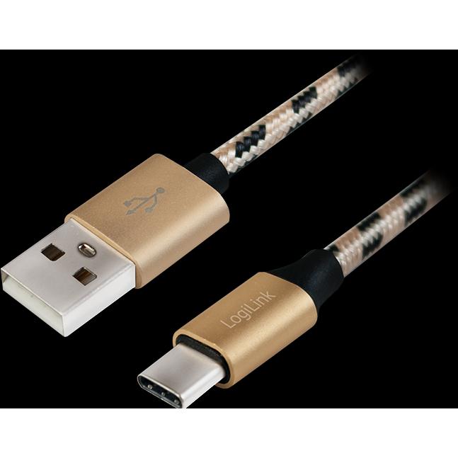 LogiLink CU0135 (2 m, USB 2.0), USB Kabel