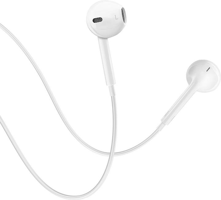 Produktbild Bwoo Kabelgebundene Ohrhörer 3,5 mm Stereo weiss (Kabelgebunden)