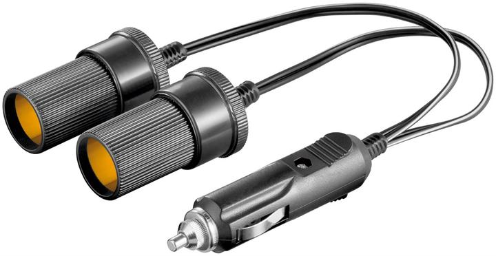 Goobay Car cigarette lighter Y-distributor